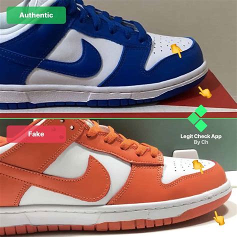 how to spot a fake nike dunk|authentic nike sb dunks.